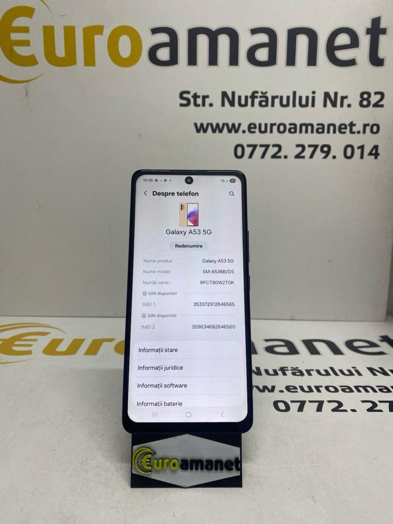 Telefon mobil Samsung Galaxy A53, Dual SIM, 6GB RAM, 128GB image 2