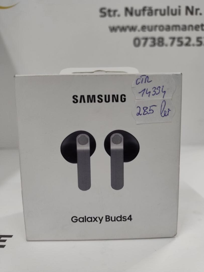 Casti bluetooth Samsung Galaxy Buds4, Black image 4
