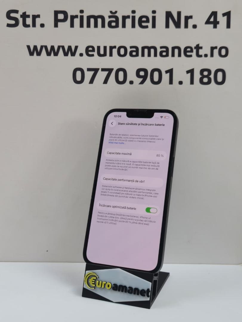 Telefon mobil Apple iPhone 14, 128GB, 5G, Midnight, 85% Baterie image 2