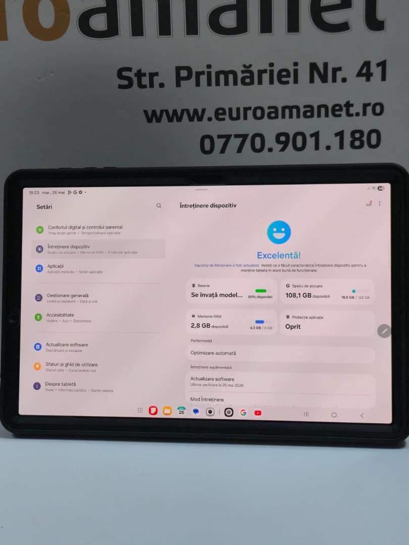 Tableta Samsung Galaxy Tab S8 Plus, Octa-Core, 12.4", 8GB RAM, 128GB, WIFI, GRAY image 2