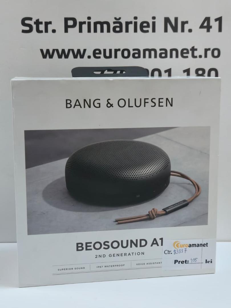 Boxa portabila Bang & Olufsen Beosound A1 2nd Gen, Black Anthracite