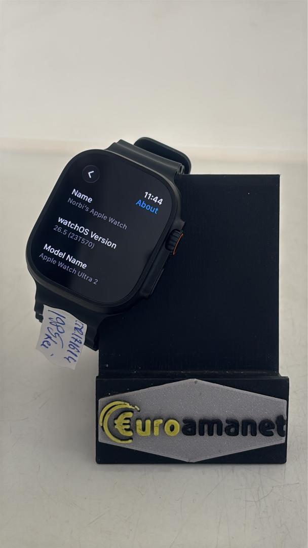 Apple Watch Ultra 2, GPS, Cellular, Carcasa Black Titanium 49mm, Black Titanium Milanese image 2
