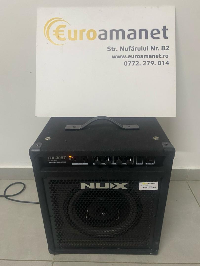 Amplificator chitara, NUX, Da30bt, monitorizare, Bluetooth 30 Watt 2 canale