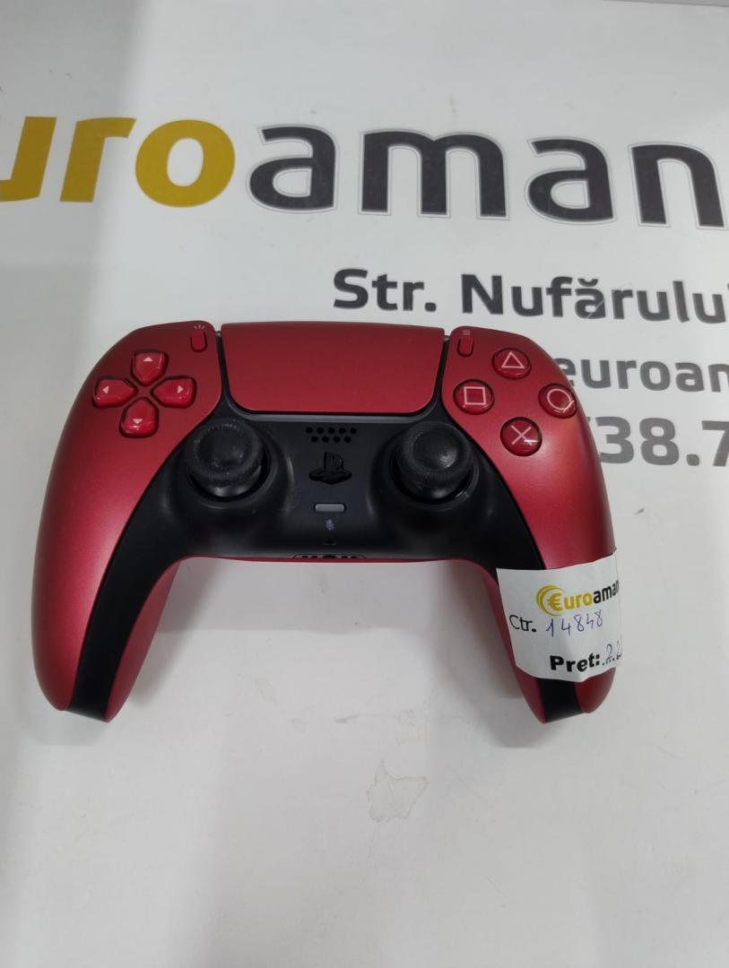 Controller Wireless PlayStation DualSense, Volcanic Red,pentru PS5 image 1