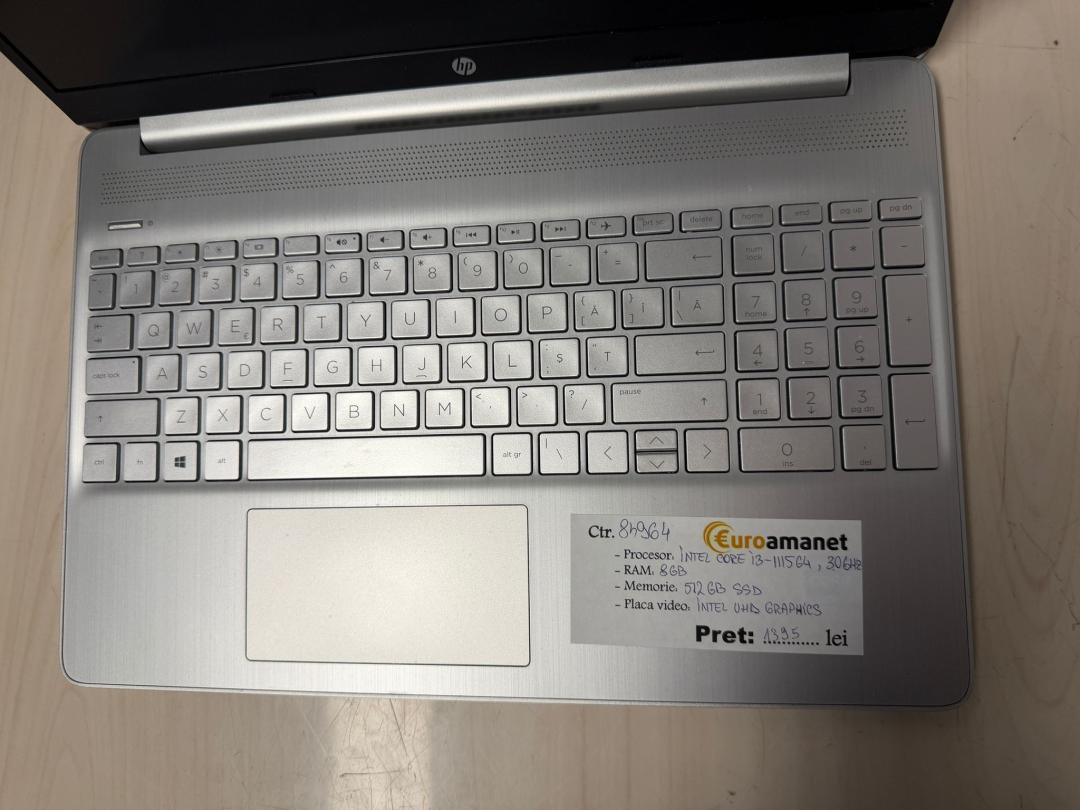 Laptop HP 15S-2021NQ, IntelCore i3-1115G4 image 2