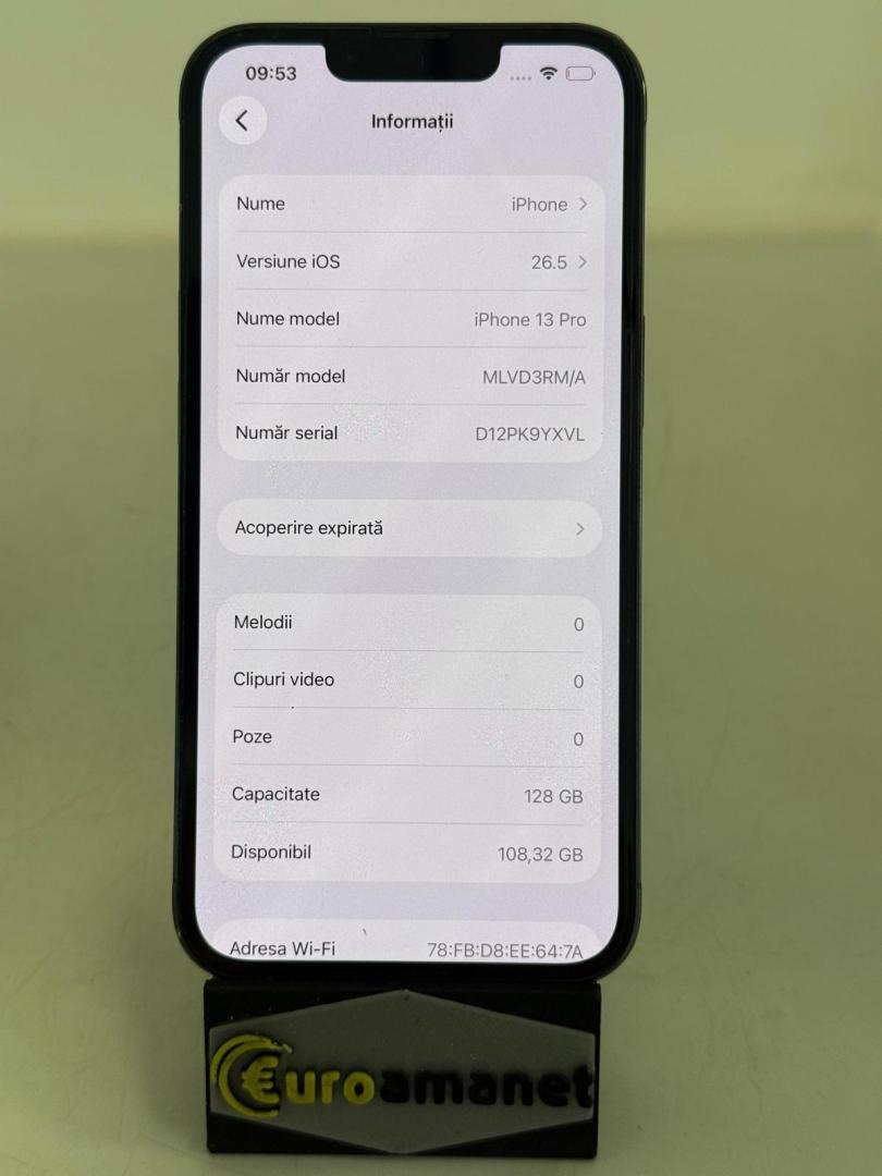 Telefon mobil Apple iPhone 13 Pro 5G, 128GB image 2