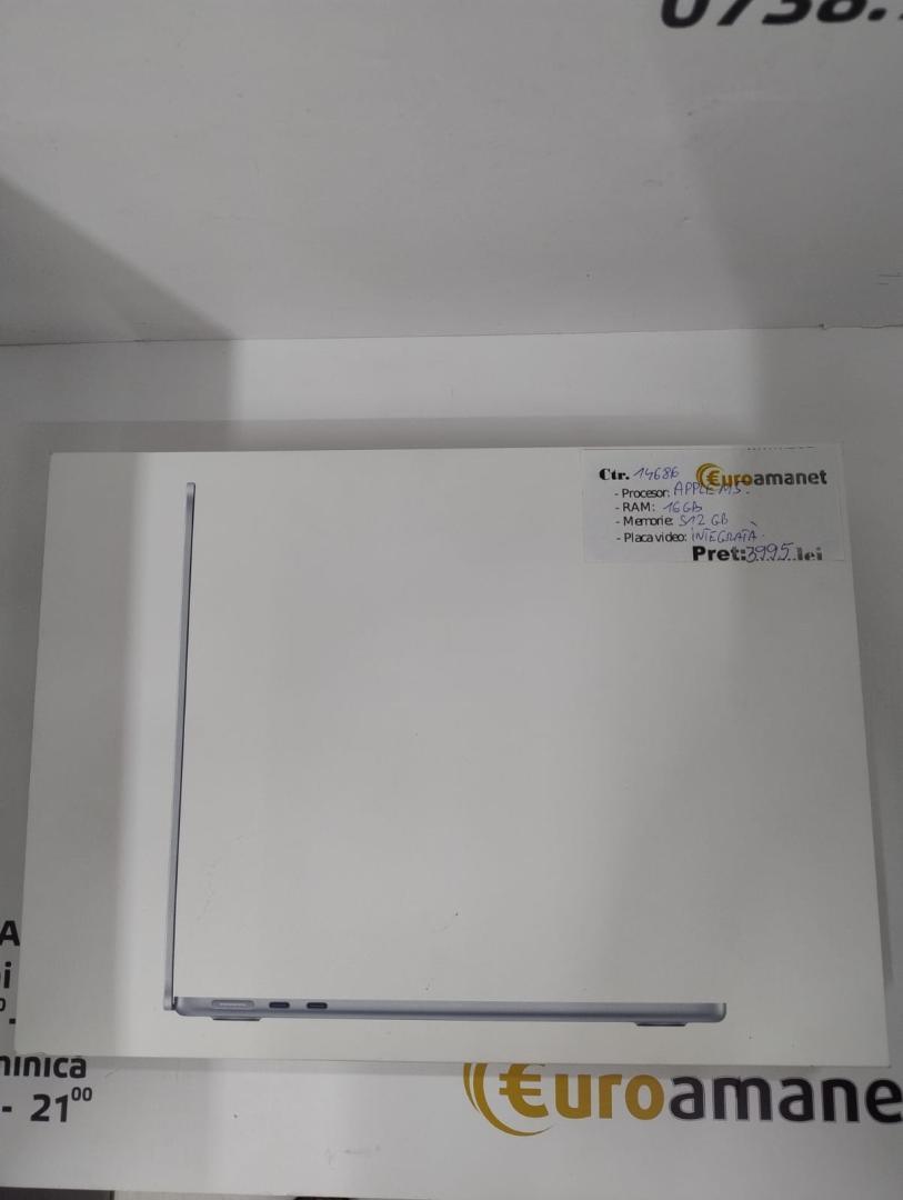 Apple MacBook Air 13'' cu procesor Apple M5 16GB RAM, 512GB SSD image 4