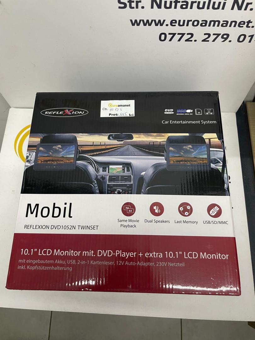 Set ecran lcd 10.1 inch auto portabil tetiera Reflexion DVD1052N