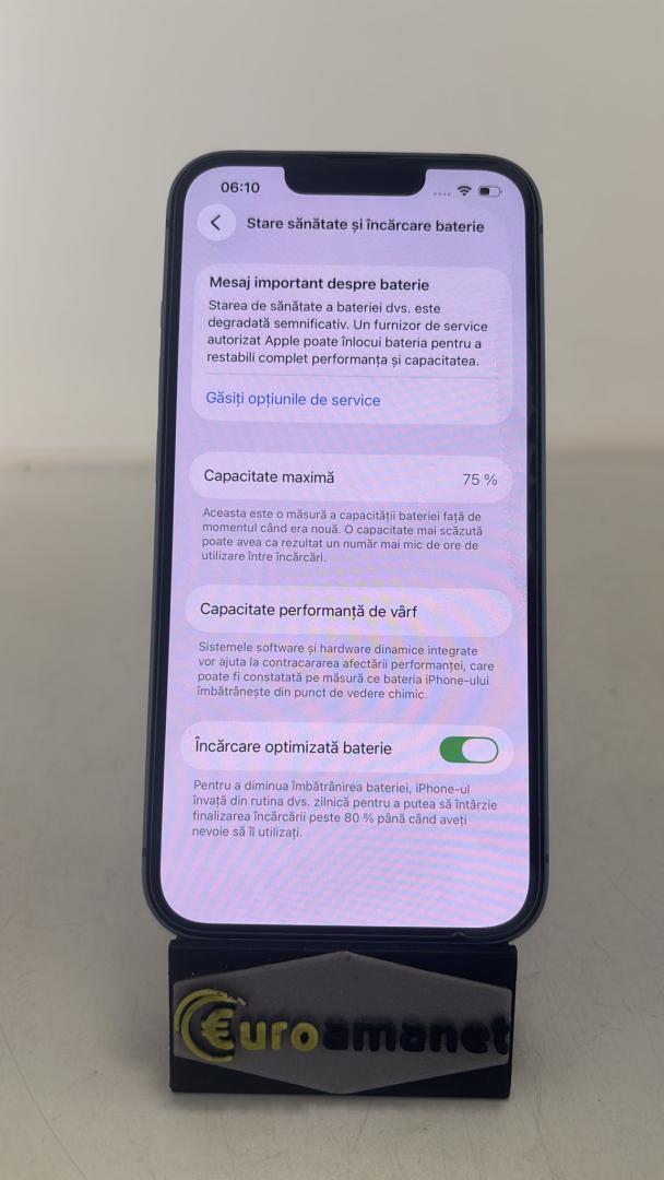 Telefon mobil Apple iPhone 14, 128GB, 5G / 75 % Bat image 1