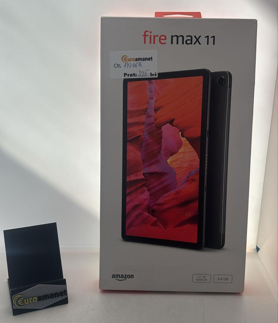 Tableta Amazon Fire Max 11, Octa-Core, 11″ 2K IPS, 4GB RAM, 64GB, Wi-Fi