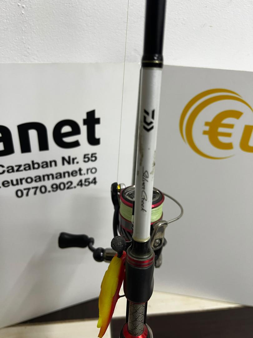 Lanseta Silver Creek + Mulineta Daiwa 23 Ninja LT 2000 image 3