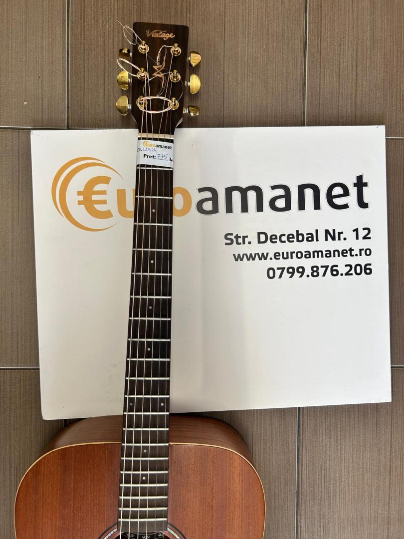 Chitară electroacustică Vintage VE400MH image 3
