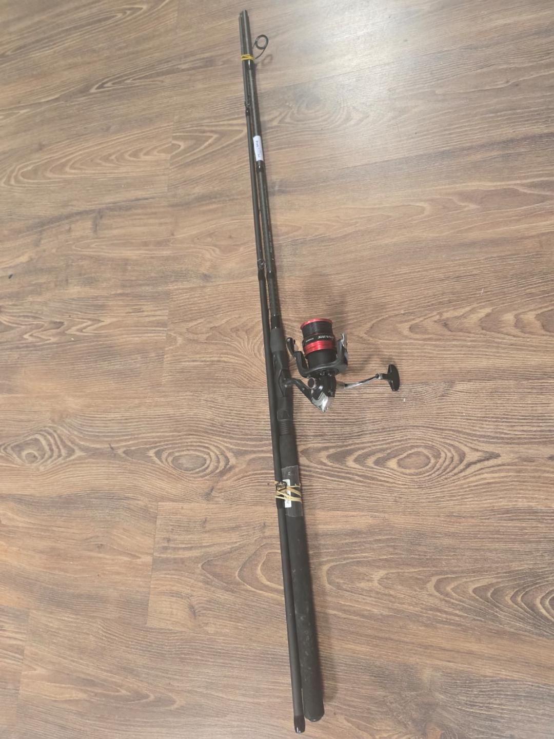 Lanseta pescuit Robinson Stinger X-Cross Feeder, 3.9 m, negru image 1