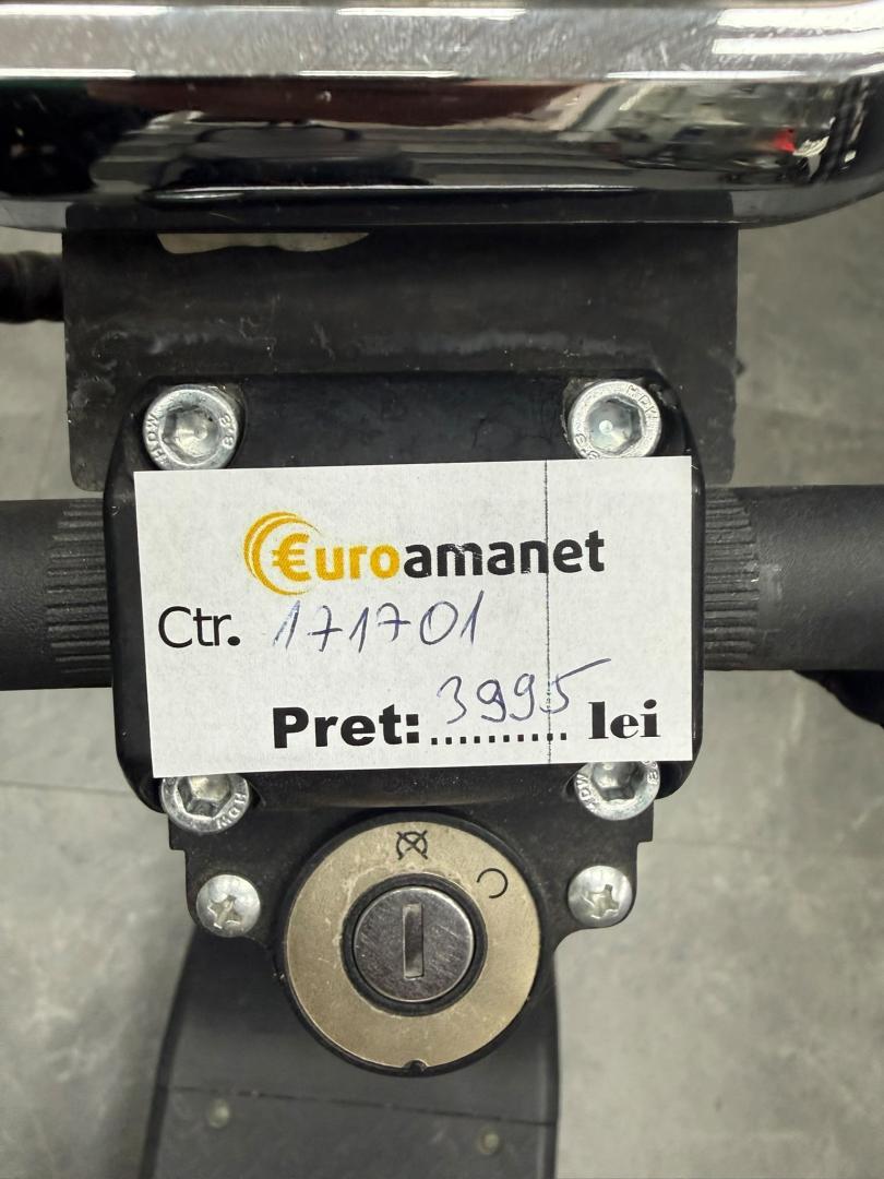 Scuter electric chopper 1500W Inregistrabil 12Ah Lithium 25km/h capacitate 180kg E-BIKE cu Baterie Detasabila 2 Persoane image 2
