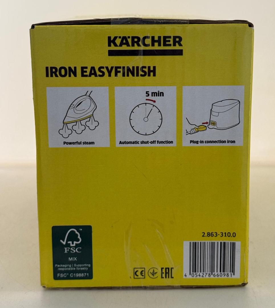 Fier de călcat cu presiune cu abur EasyFinish image 1