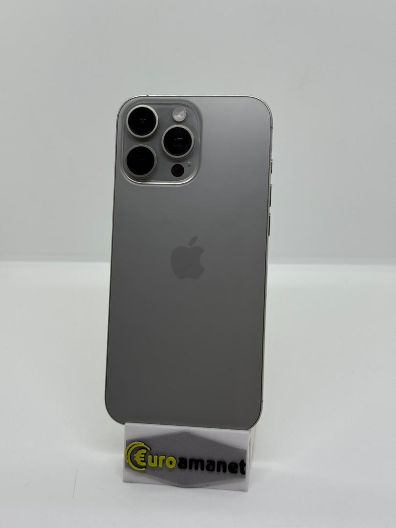 Telefon mobil Apple iPhone 16 Pro Max, 256GB, 5G, Natural Titanium, Bat 89% image 2