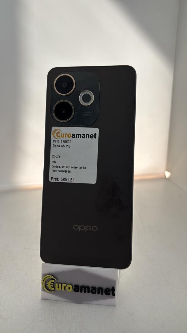 Telefon OPPO A5 Pro 5G, 256GB, 8GB RAM, Dual SIM image 1