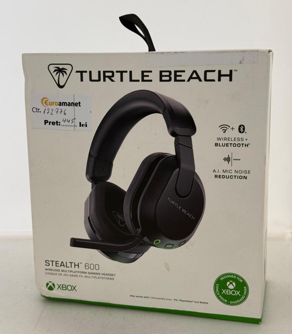 Casti de gaming fara fir Turtle Beach Stealth 600
