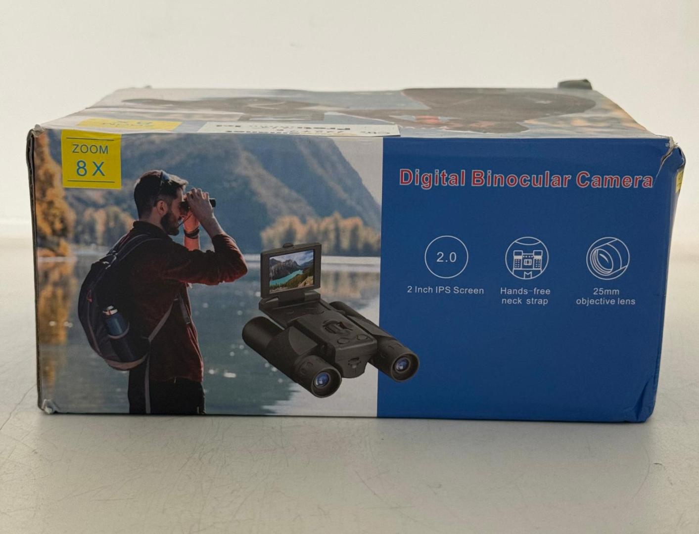 Binoclu Digital Profesional de Vanatoare, Zoom 8X, Ecran LCD 2", Camera Video / Foto, Negru, 13.5cm image 1