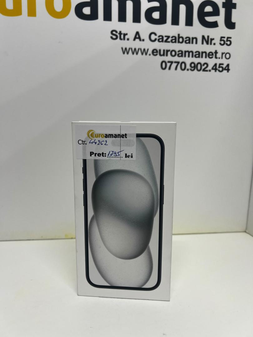 Telefon Apple iPhone 15, 128GB, 5G, Black image 1