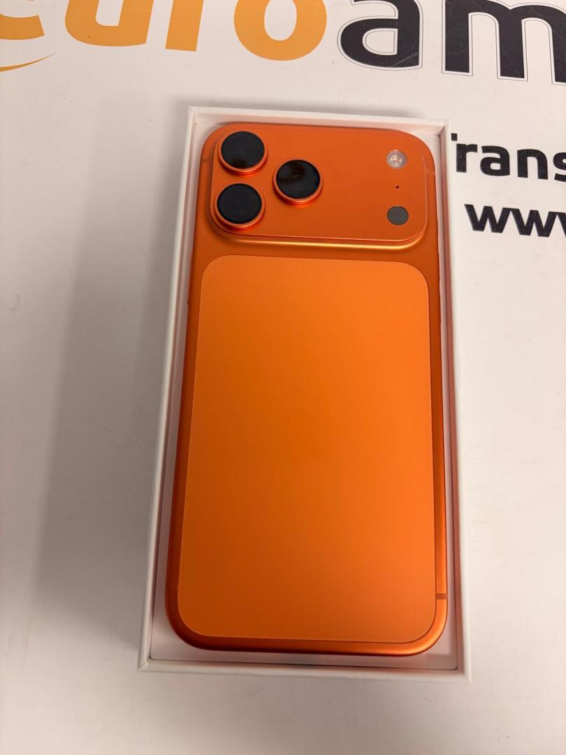 Telefon iPhone 17 Pro Max, 256GB, 5G, Cosmic Orange, 0 Cicluri image 4