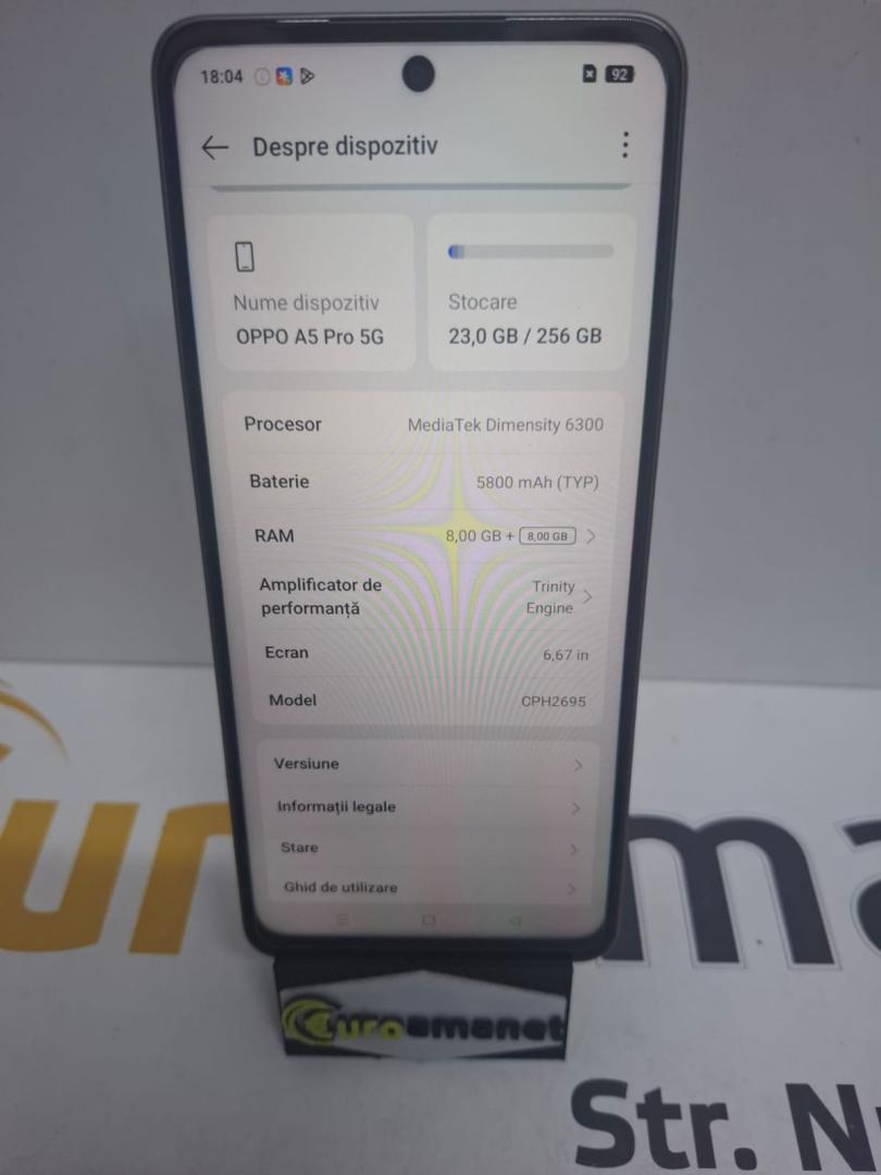 Telefon mobil OPPO A5 Pro, 256GB image 1