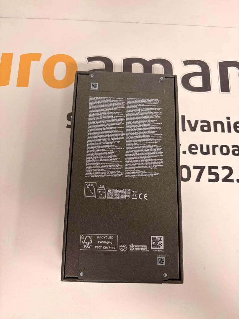 Telefon Samsung S25 FE, Dual SIM, 8GB RAM, 128GB, 5G, Jetblack, Sigilat image 2