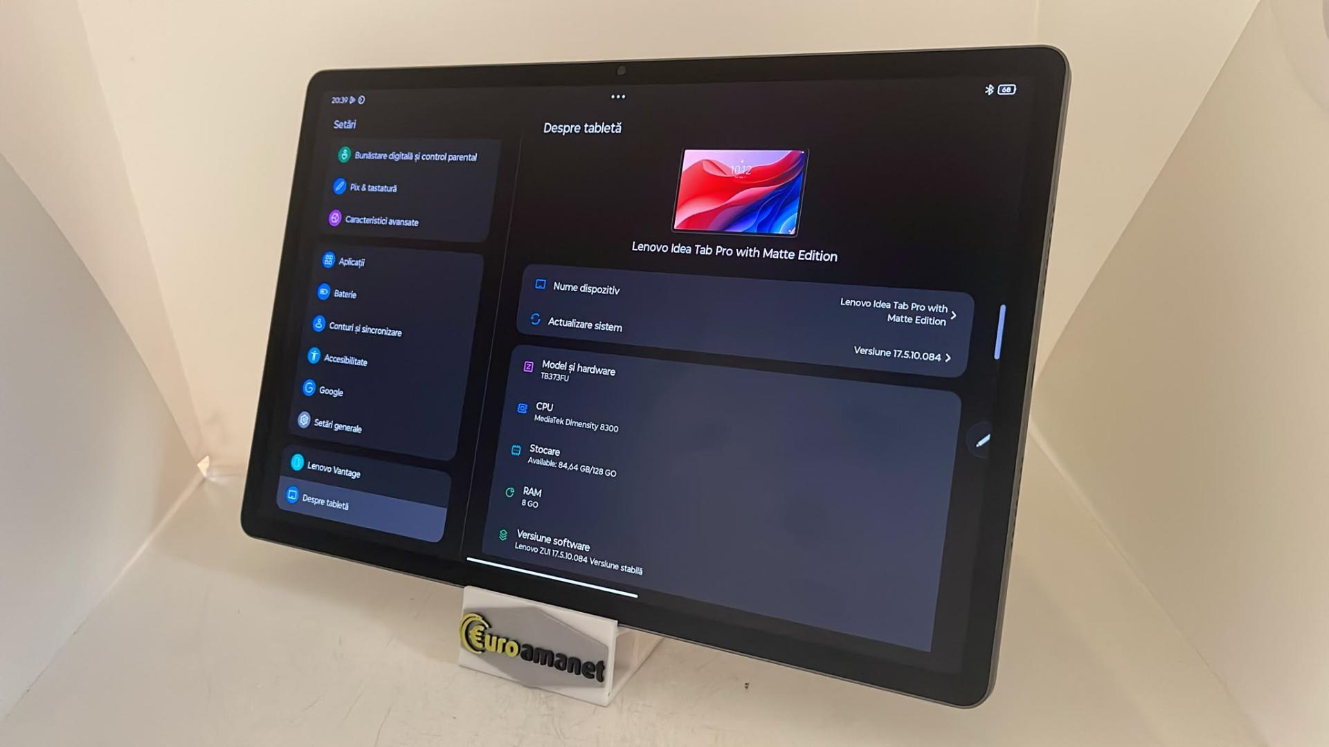 Tableta LENOVO Idea Tab Pro Paper, 12.7", 128GB, 8GB RAM, Wi-Fi, Luna Grey + Lenovo Tab Pen Plus image 3