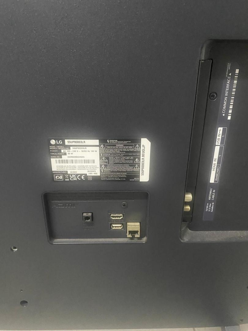 Televizor LG 55UP80003LR, 139 cm, Smart, 4K Ultra HD, LED image 4