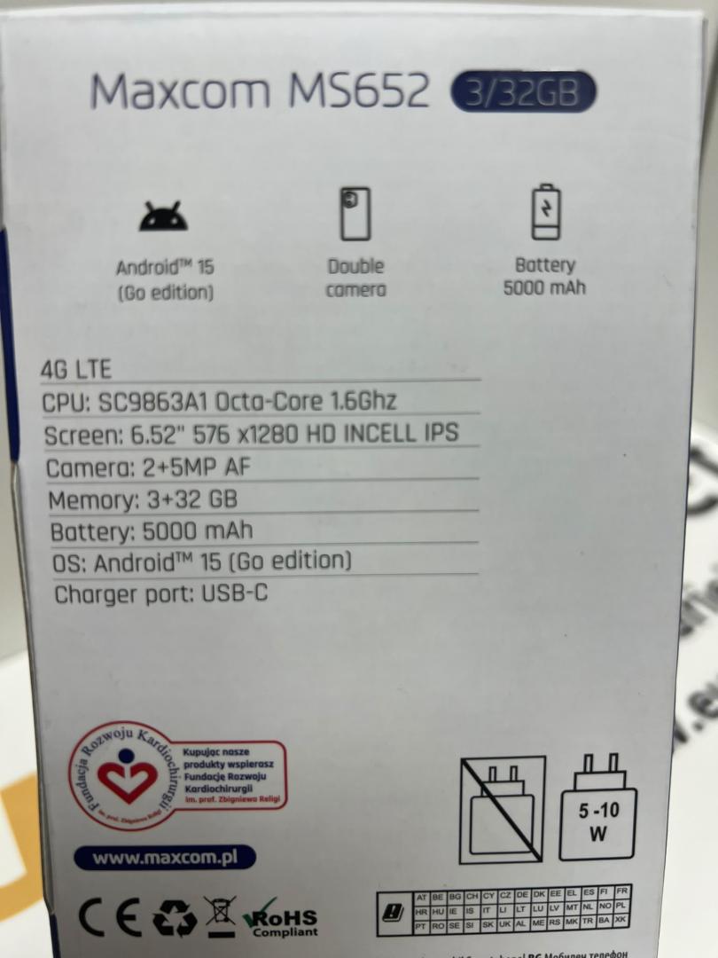 Telefon mobil Maxcom MS652, 32GB, 3GB RAM image 2