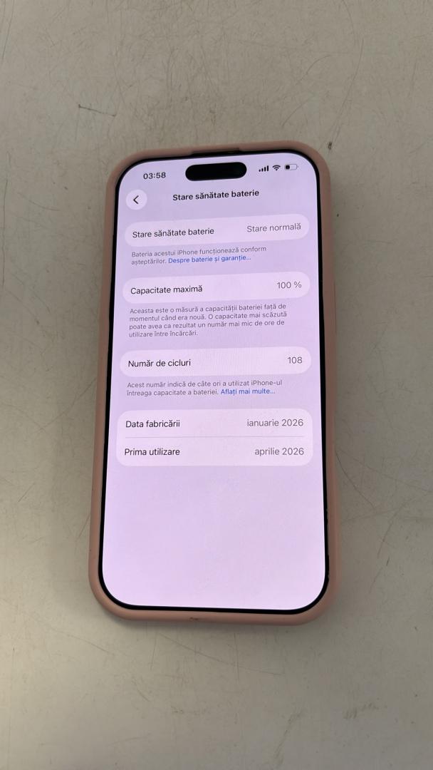 Telefon mobil Apple iPhone 17, 256GB, 5G, Sage image 1