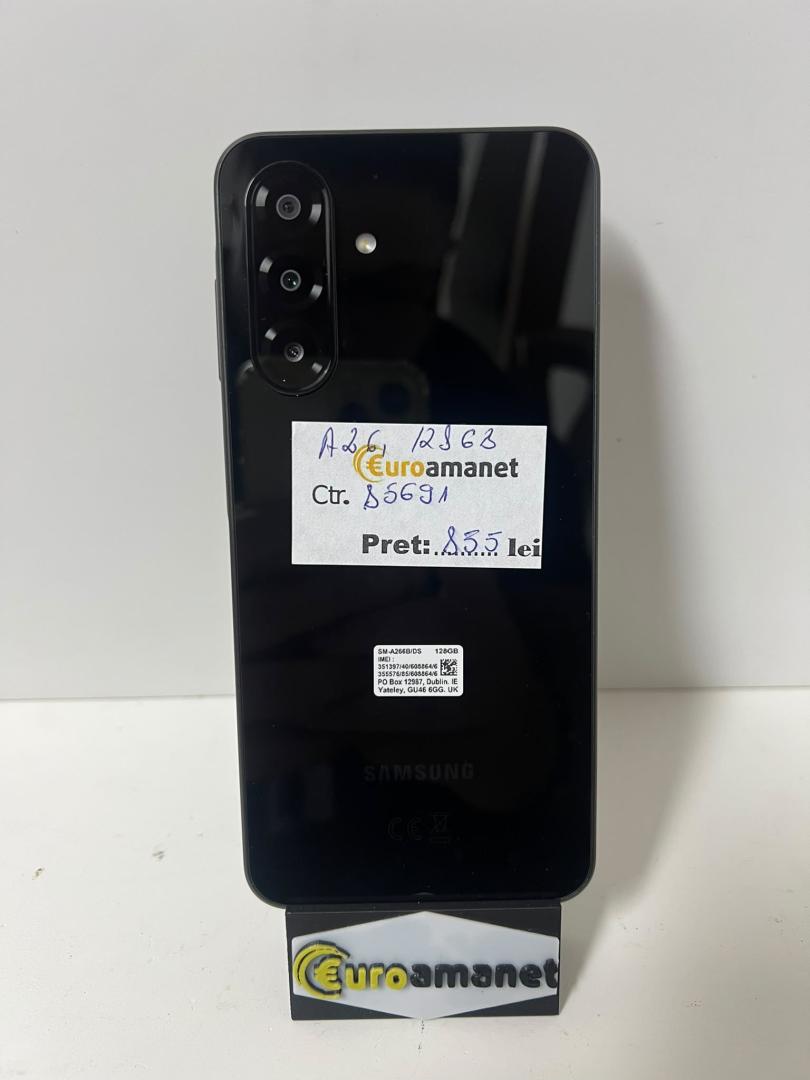 Telefon mobil Samsung Galaxy A26, Dual SIM, 6GB RAM, 128GB, 5G, Black