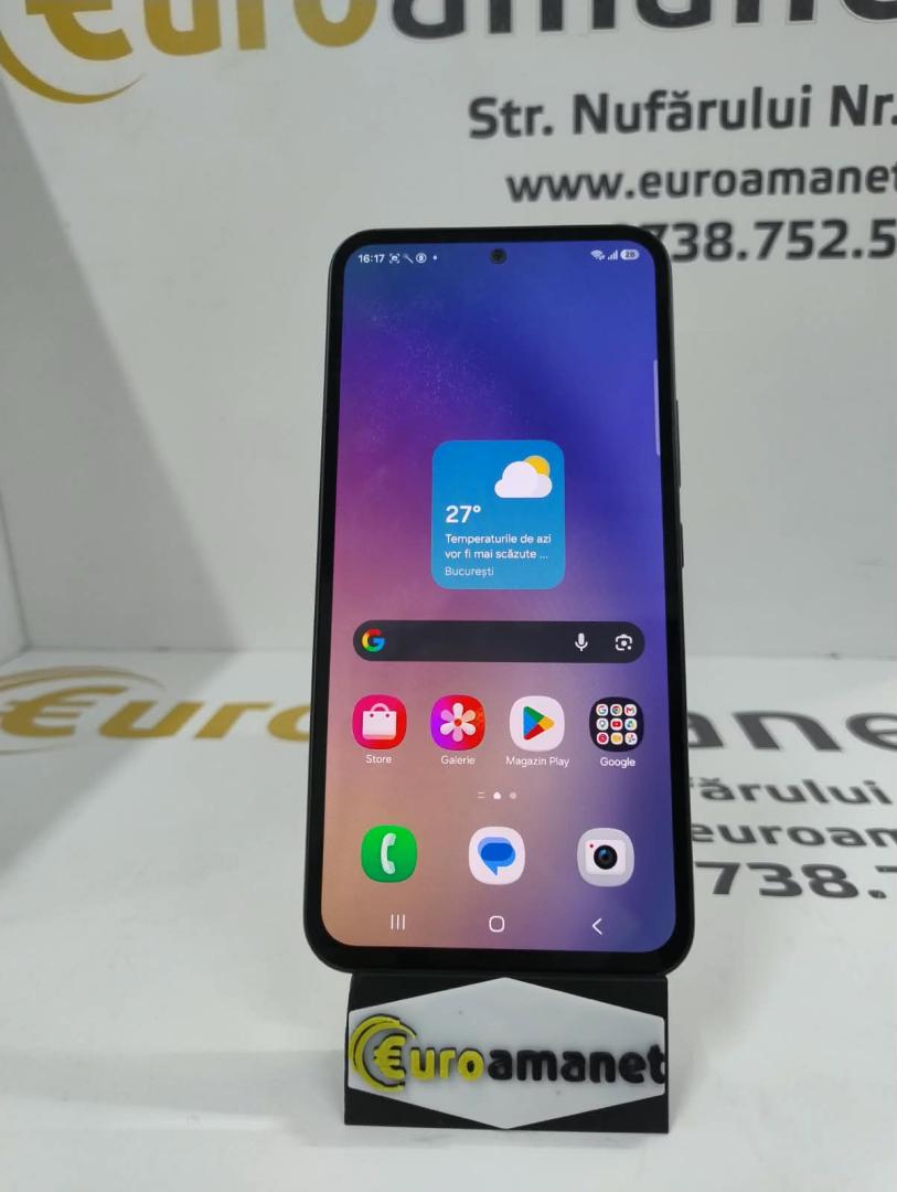 Telefon mobil Samsung Galaxy A54, Dual SIM, 8GB RAM, 128GB, 5G, Awesome Graphite image 1