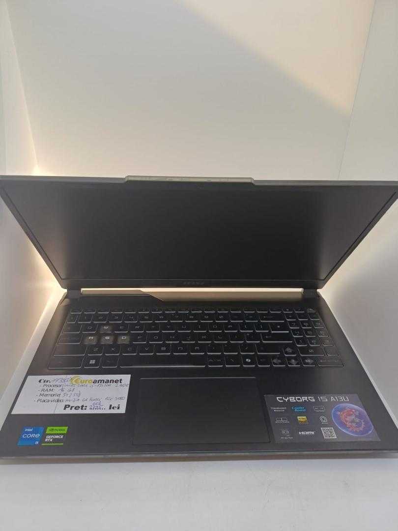 Laptop MSI Cyborg 15 A13, 15.6 Full HD, Intel Core i5 13420H image 1