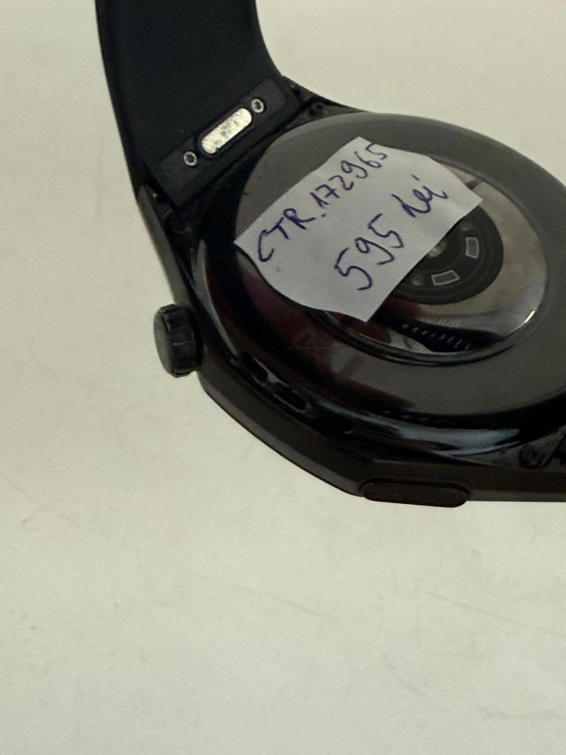 Smartwatch Huawei Watch GT 6 Pro, 46MM, Black Titanium Alloy Case, Black Fluoroelastomer Strap image 4