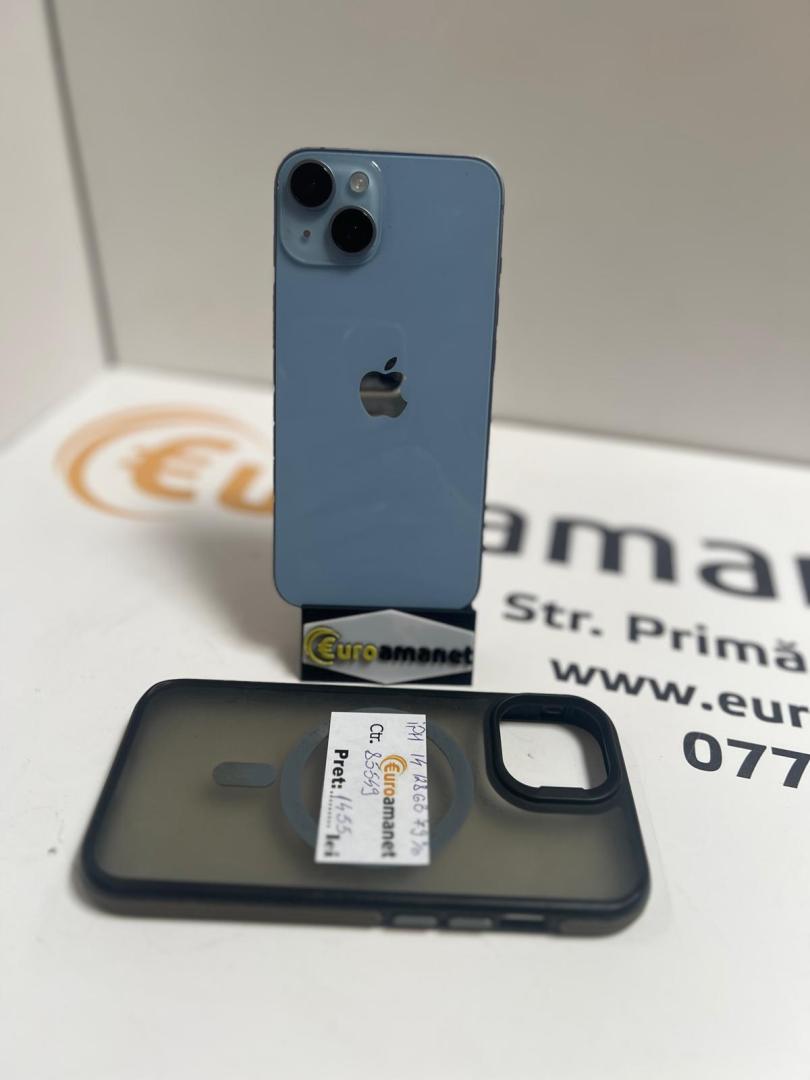 Telefon mobil Apple iPhone 14, 128GB, Baterie 79%
