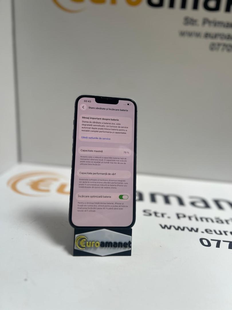 Telefon mobil Apple iPhone 14, 128GB, Baterie 79% image 2