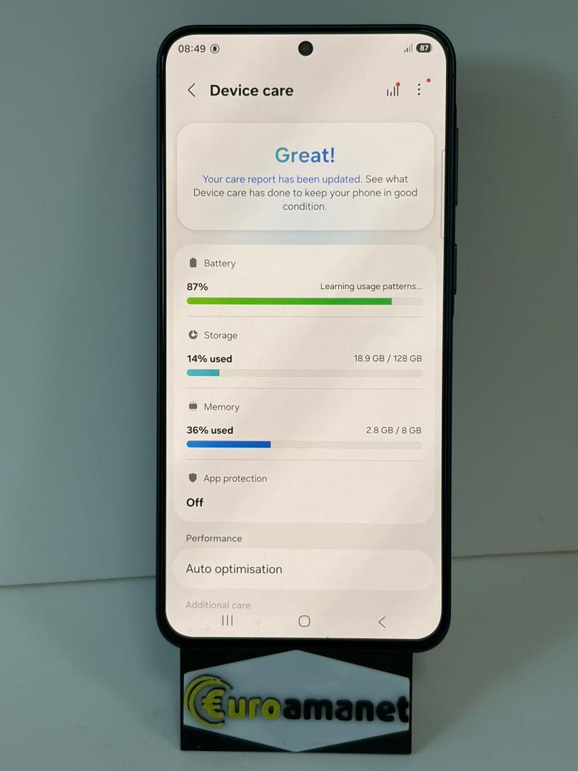 Telefon mobil Samsung Galaxy A57, Dual SIM, 8GB RAM, 128GB, 5G, Awesome Navy image 4