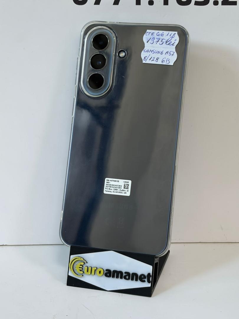 Telefon mobil Samsung Galaxy A57, Dual SIM, 8GB RAM, 128GB, 5G, Awesome Navy image 2