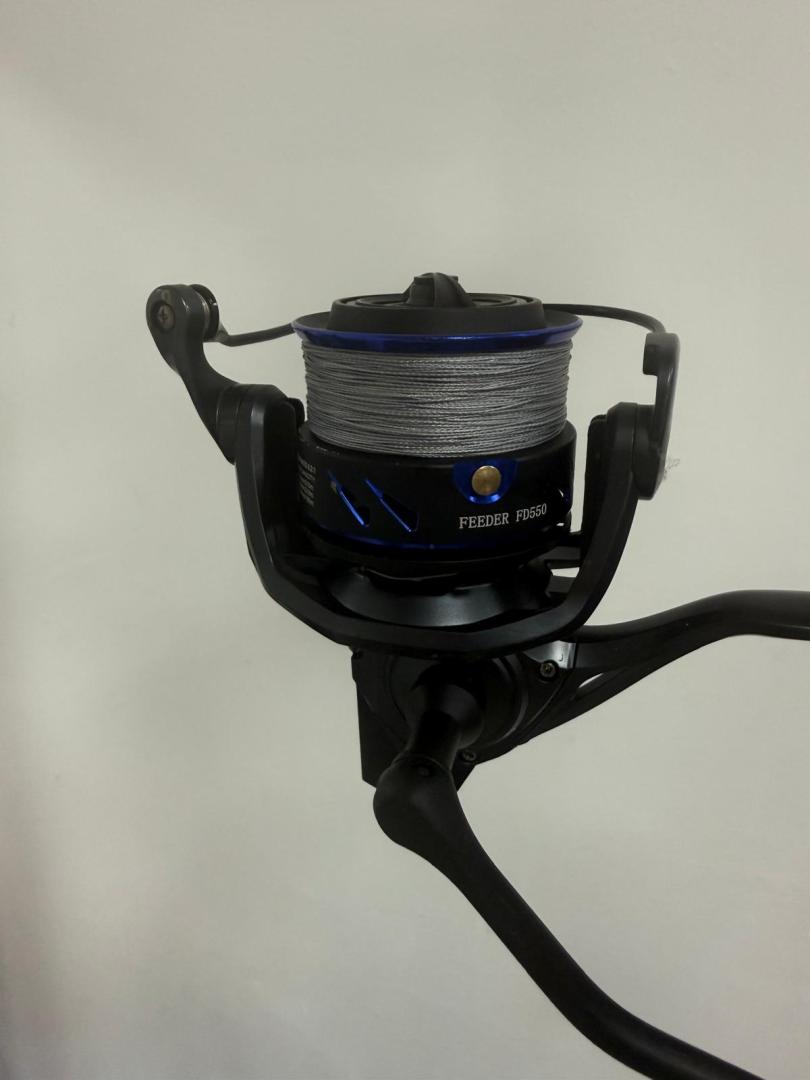 Lanseta Crap Pro Fl Tele Carp 3.90m 180g + mulineta Feeder Diamant Sirena FD 550 image 2