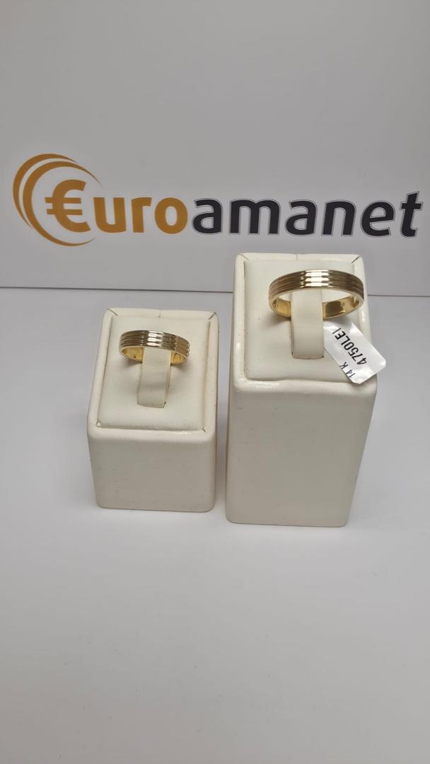 Set verighete aur 14 k