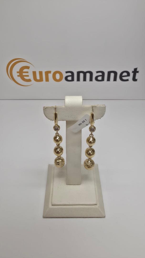 Cercei aur 14 k