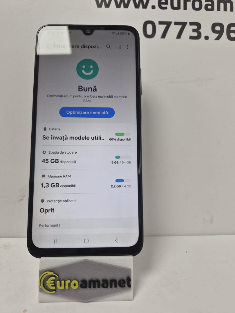 Telefon mobil Samsung Galaxy A05s, Dual SIM, 4GB RAM, 64GB, 4G, Black image 3