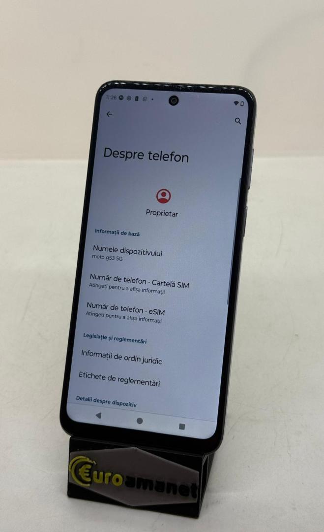 Telefon mobil Motorola Moto g53, 128GB, 4GB RAM, 5G