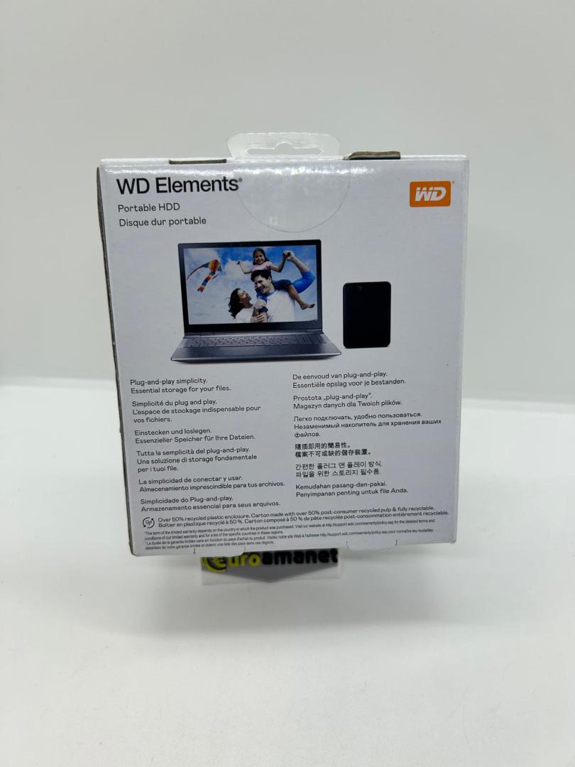 HDD extern WD Elements Desktop, 6TB image 1