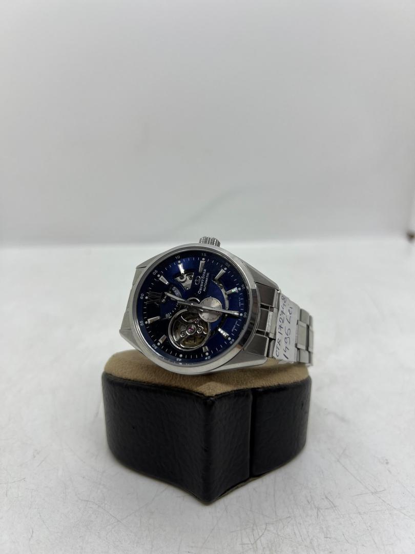 Orient Star Ceas Bărbați 41mm Automat Cu Brățară Din Oțel Inoxidabil Argintiu