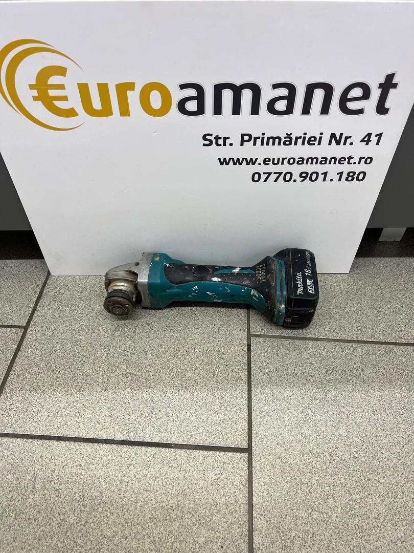 Flex Makita DGA452 baterie 18v 3ah