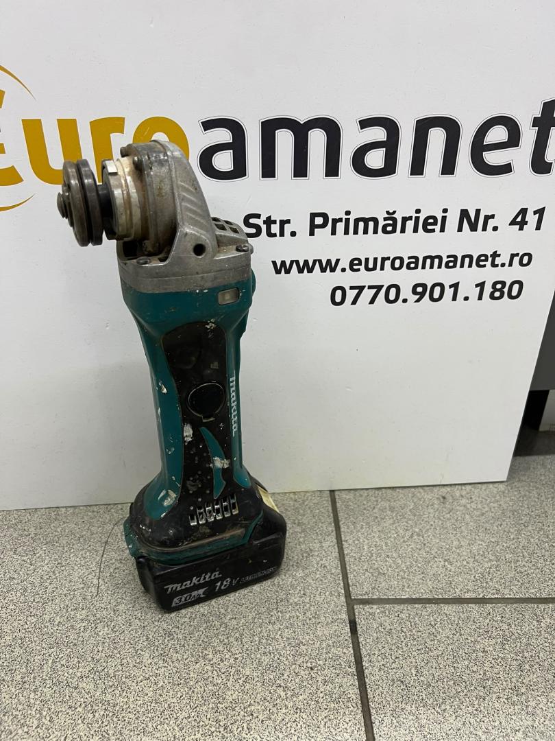 Flex Makita DGA452 baterie 18v 3ah image 5