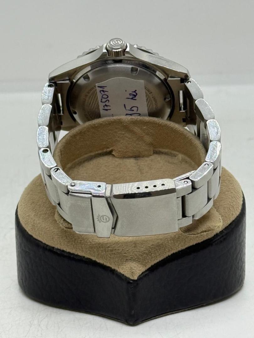 Ceas de mână unisex Steinhart Ocean One, carcasă argintie din oțel inoxidabil image 1