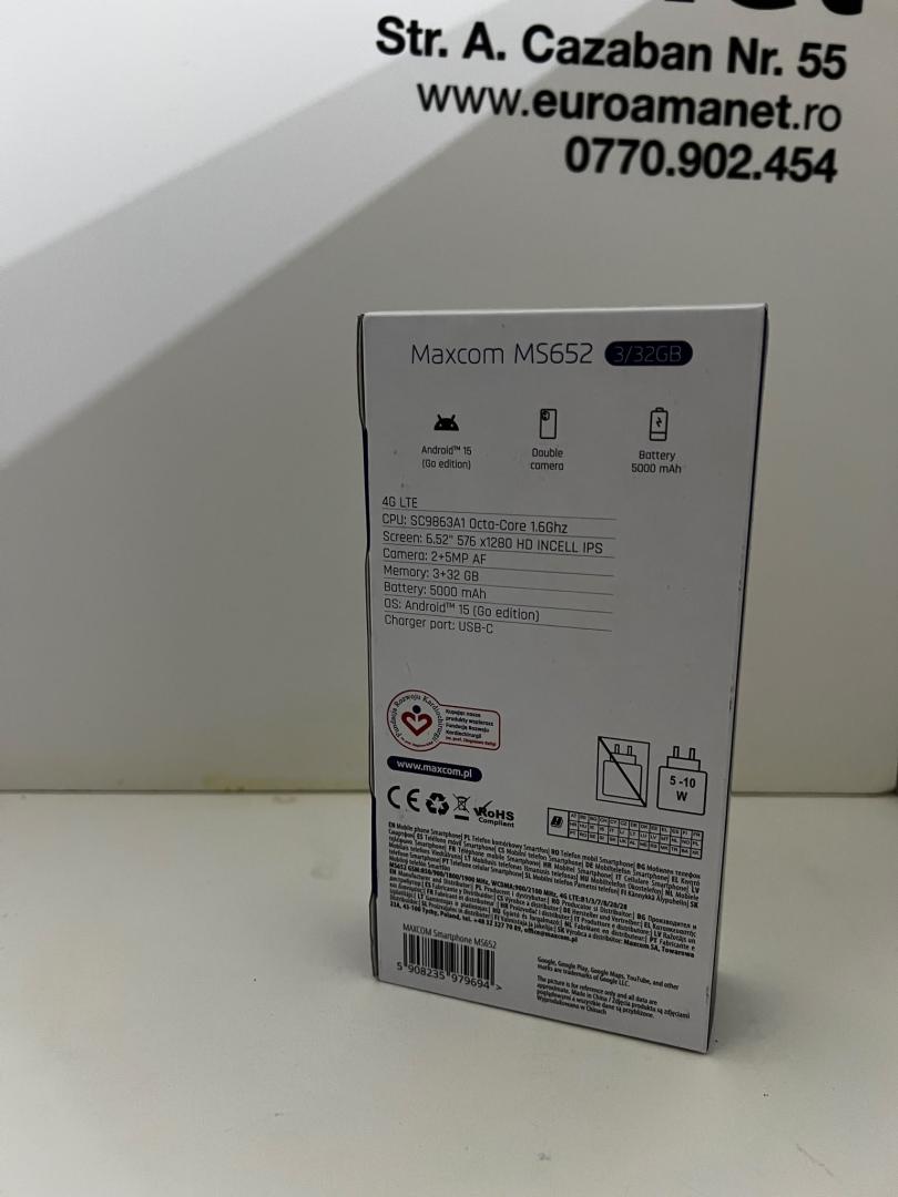 Telefon mobil Maxcom MS652, Dual SIM, 32GB, 3GB RAM image 3